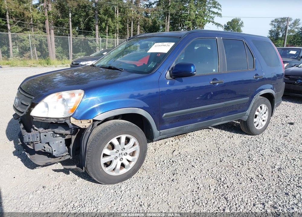 2005 HONDA CR-V EX VIN: JHLRD78855C038069
