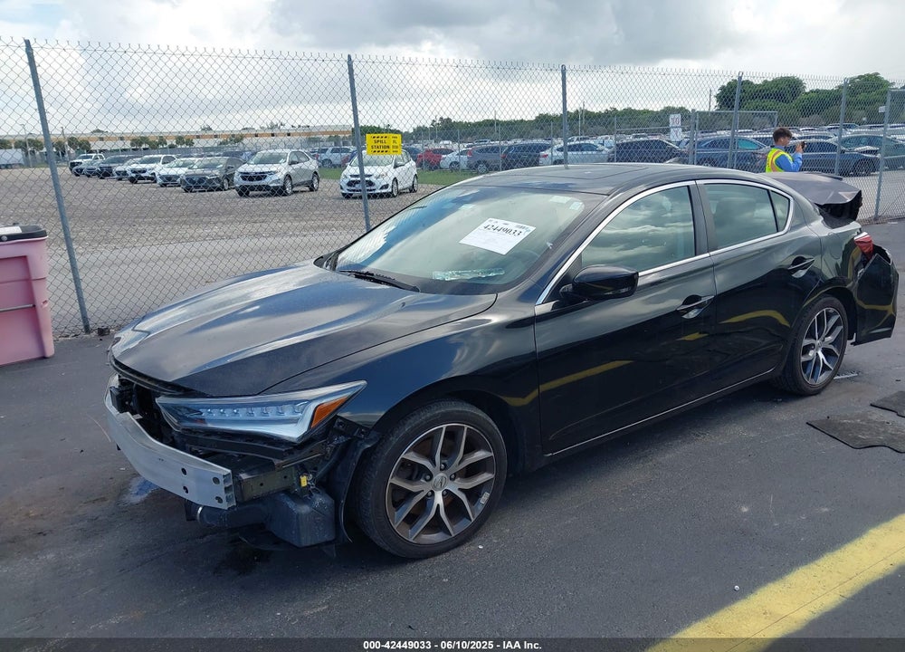 2019 ACURA ILX PREMIUM PACKAGE/TECHNOLOGY PACKAGE VIN: 19UDE2F70KA007418