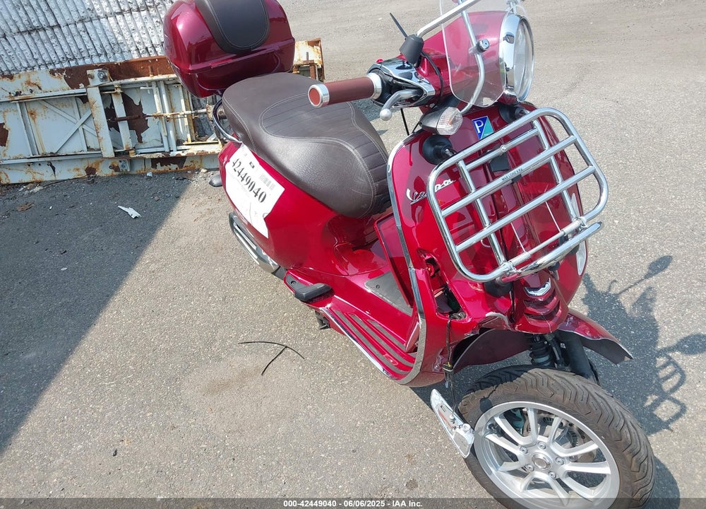 2019 VESPA PRIMAVERA/ VIN: ZAPM818G9K5900773