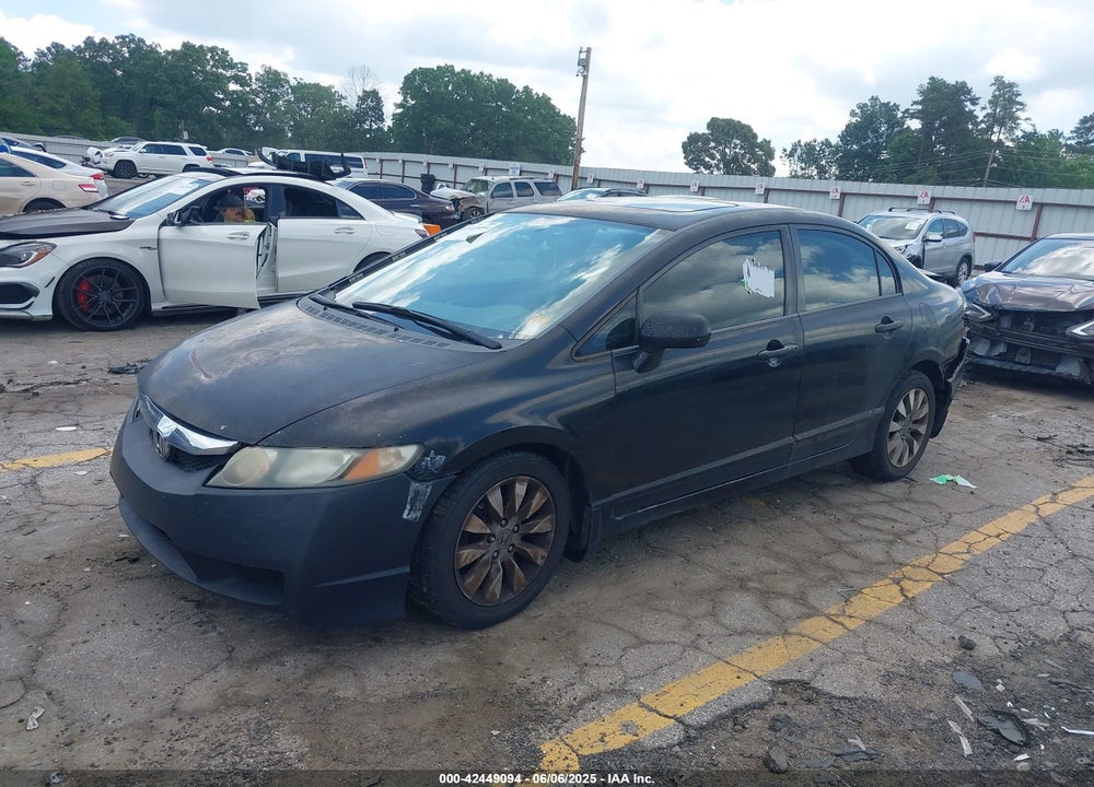 2009 HONDA CIVIC VIN: 2HGFA16879H535833