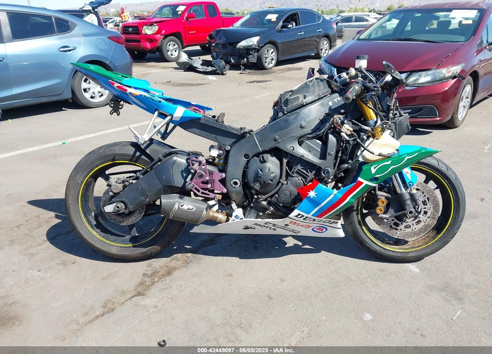 2008 YAMAHA YZFR6 VIN: JYARJ16E38A005546