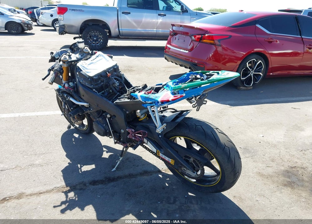 2008 YAMAHA YZFR6 VIN: JYARJ16E38A005546