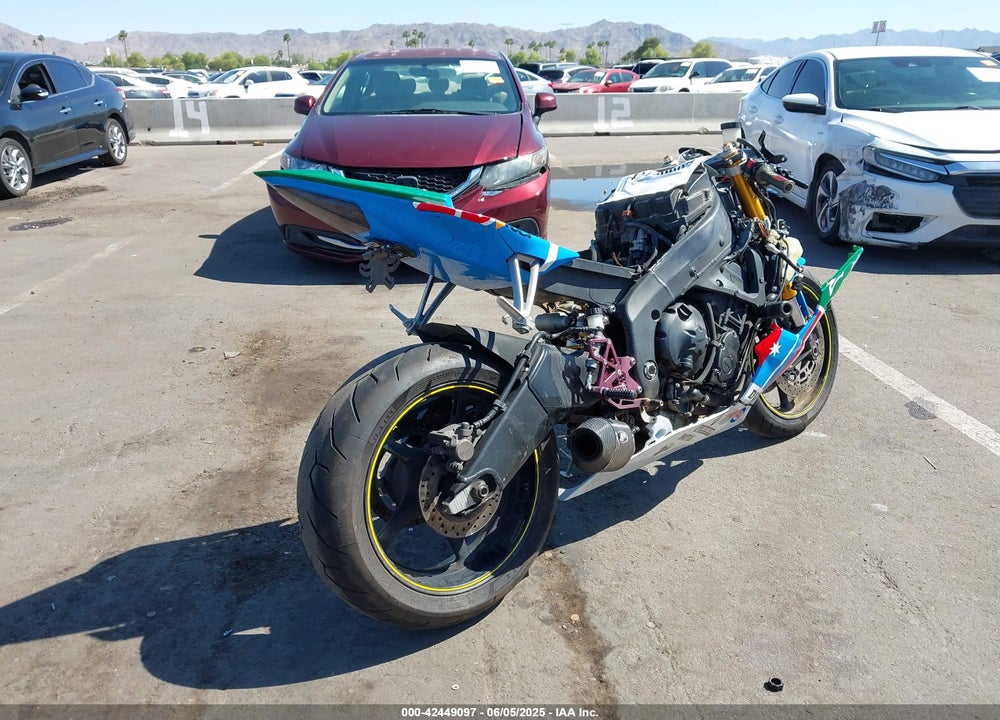 2008 YAMAHA YZFR6 VIN: JYARJ16E38A005546