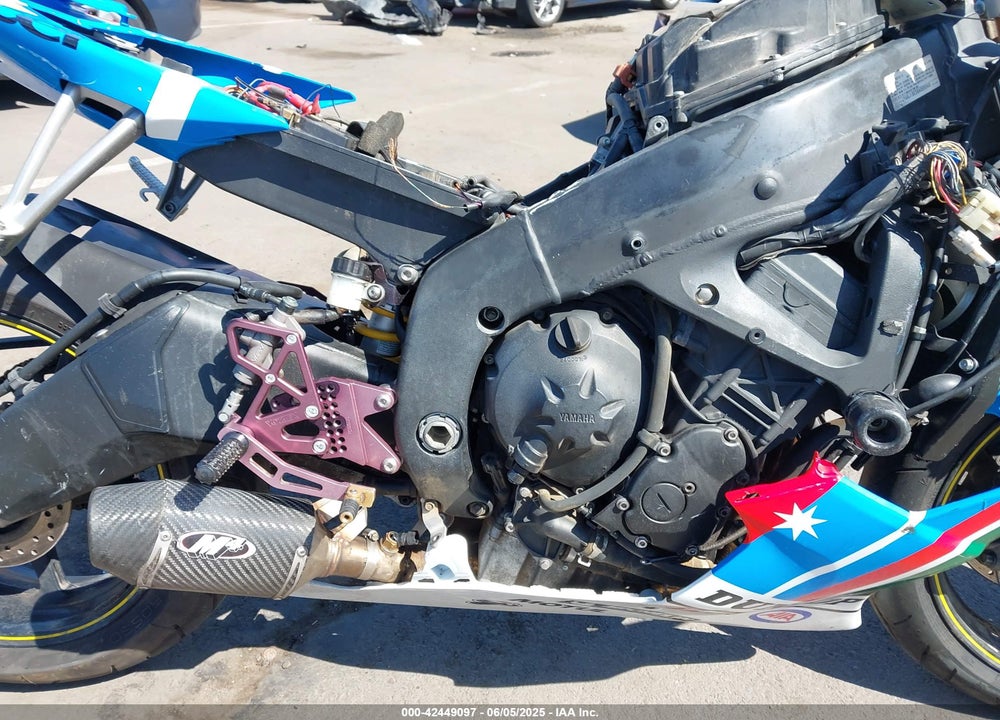 2008 YAMAHA YZFR6 VIN: JYARJ16E38A005546