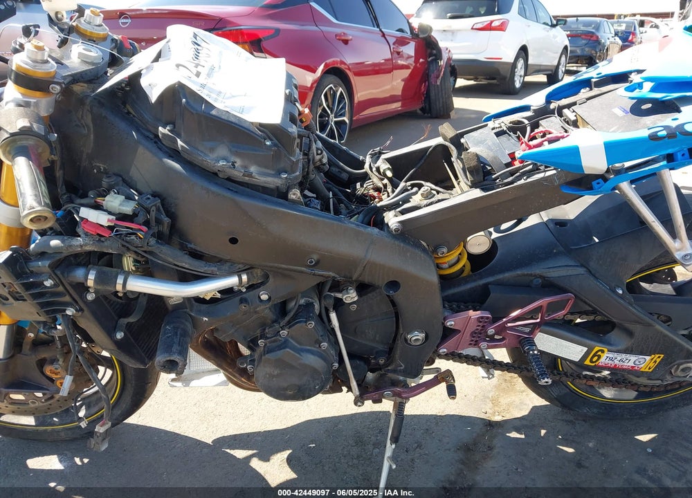 2008 YAMAHA YZFR6 VIN: JYARJ16E38A005546