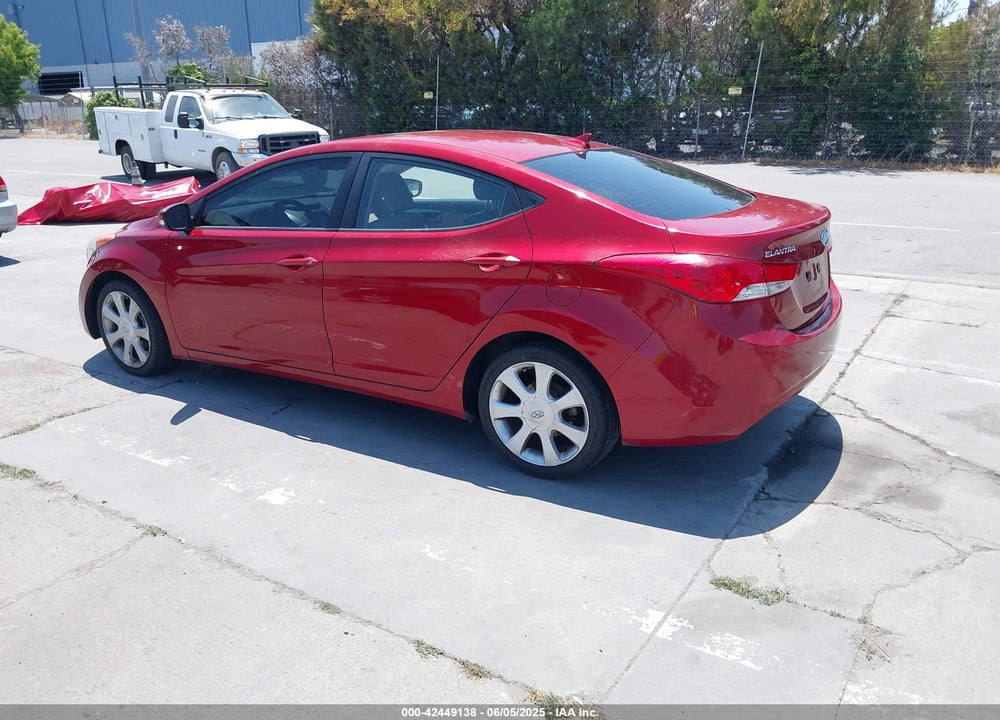 2012 HYUNDAI ELANTRA VIN: KMHDH4AE0CU192590