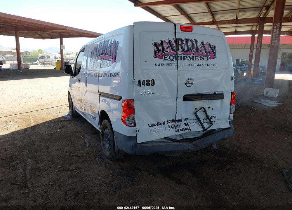 2017 NISSAN NV200 S VIN: 3N6CM0KN0HK704937