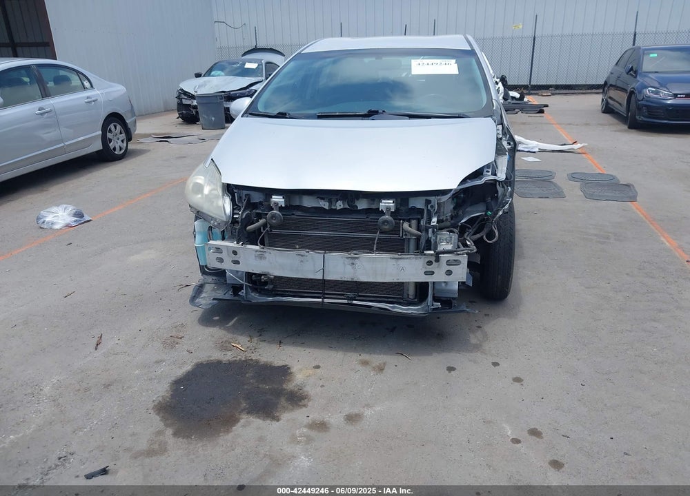 2011 TOYOTA PRIUS THREE VIN: JTDKN3DU8B0296204