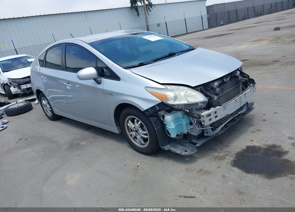 2011 TOYOTA PRIUS THREE VIN: JTDKN3DU8B0296204