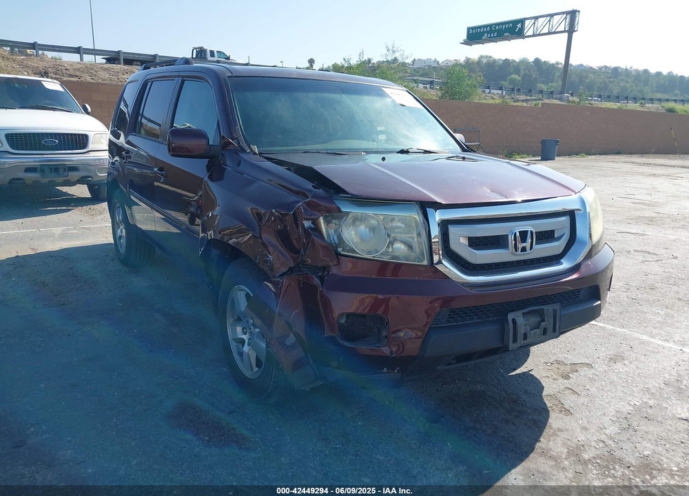 2009 HONDA PILOT EX-L VIN: 5FNYF38539B024889