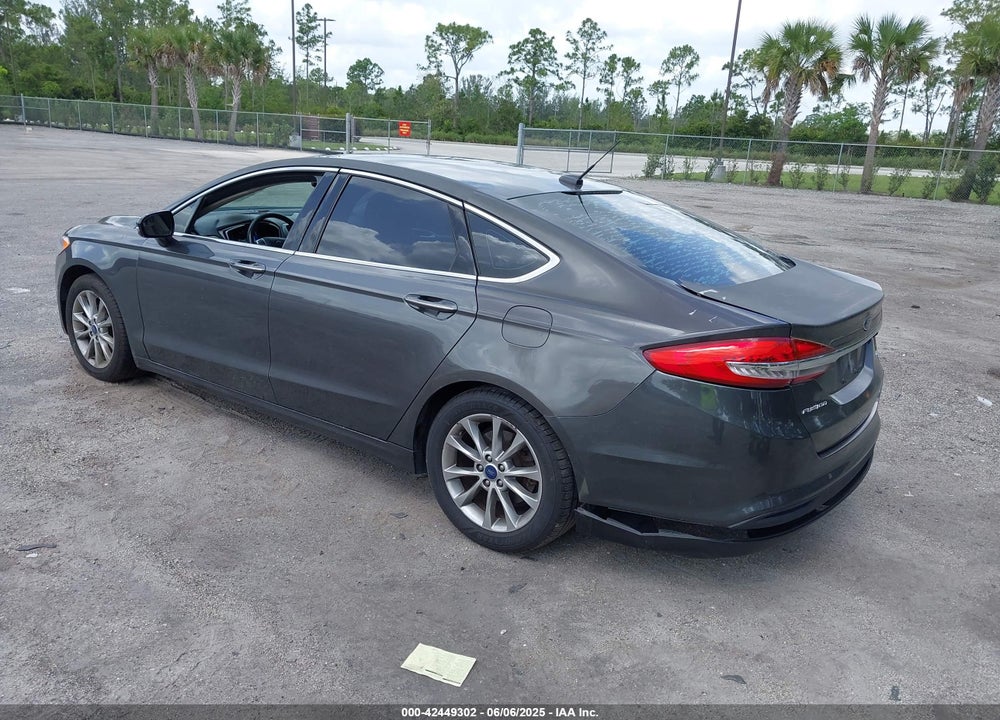 2017 FORD FUSION SE VIN: 3FA6P0HDXHR148607