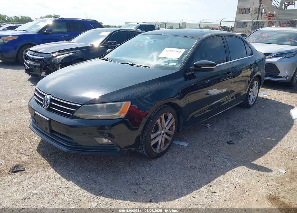 2015 VOLKSWAGEN JETTA 2.0L TDI SEL VIN: 3VWLA7AJ4FM299490