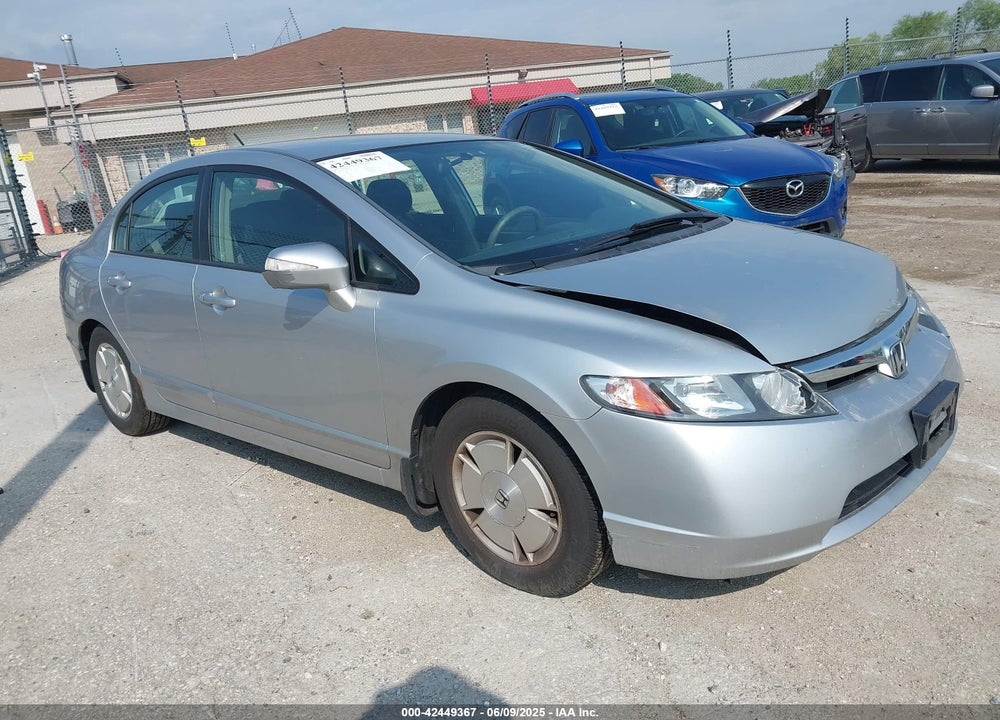 2006 HONDA CIVIC HYBRID VIN: JHMFA36216S029794