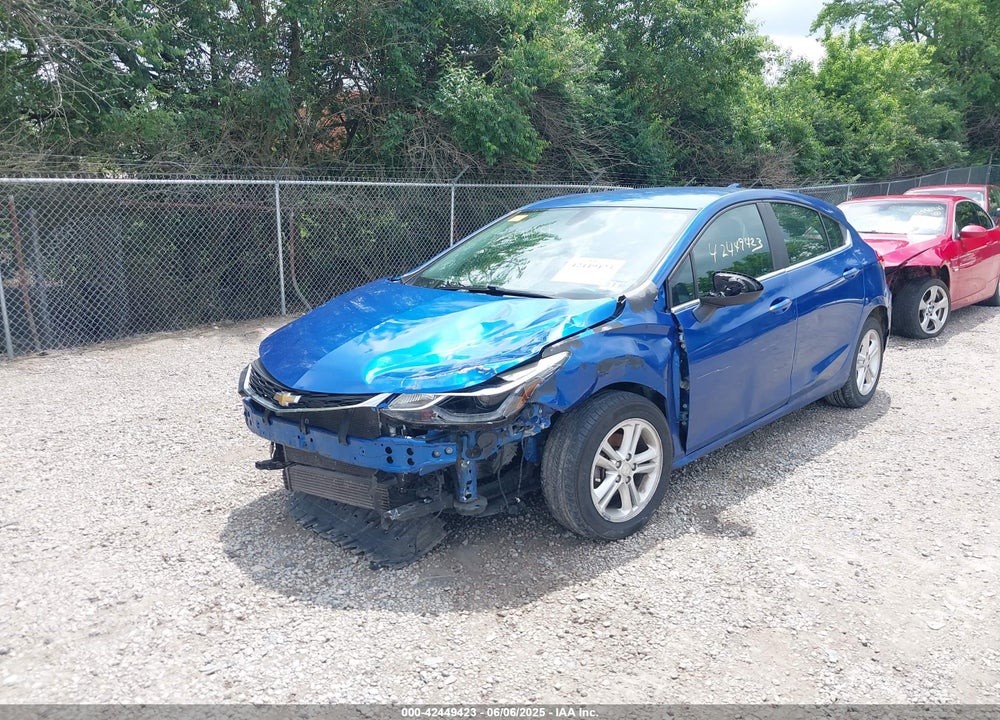 2017 CHEVROLET CRUZE VIN: 3G1BE6SM7HS594953