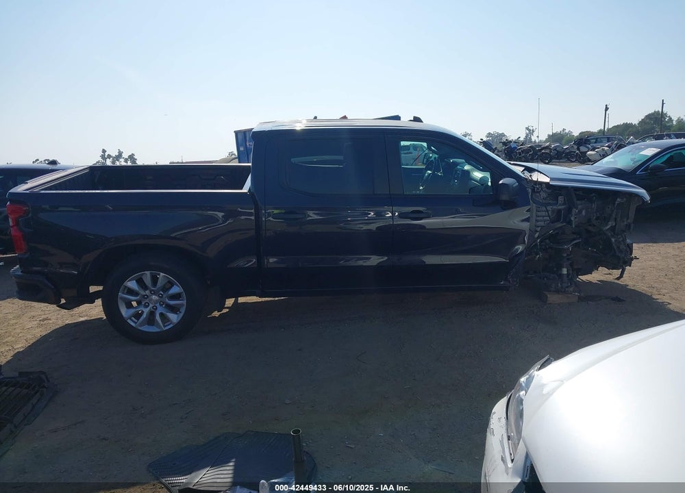 2022 CHEVROLET SILVERADO 1500 2WD SHORT BED CUSTOM VIN: 1GCPABEK9NZ529872
