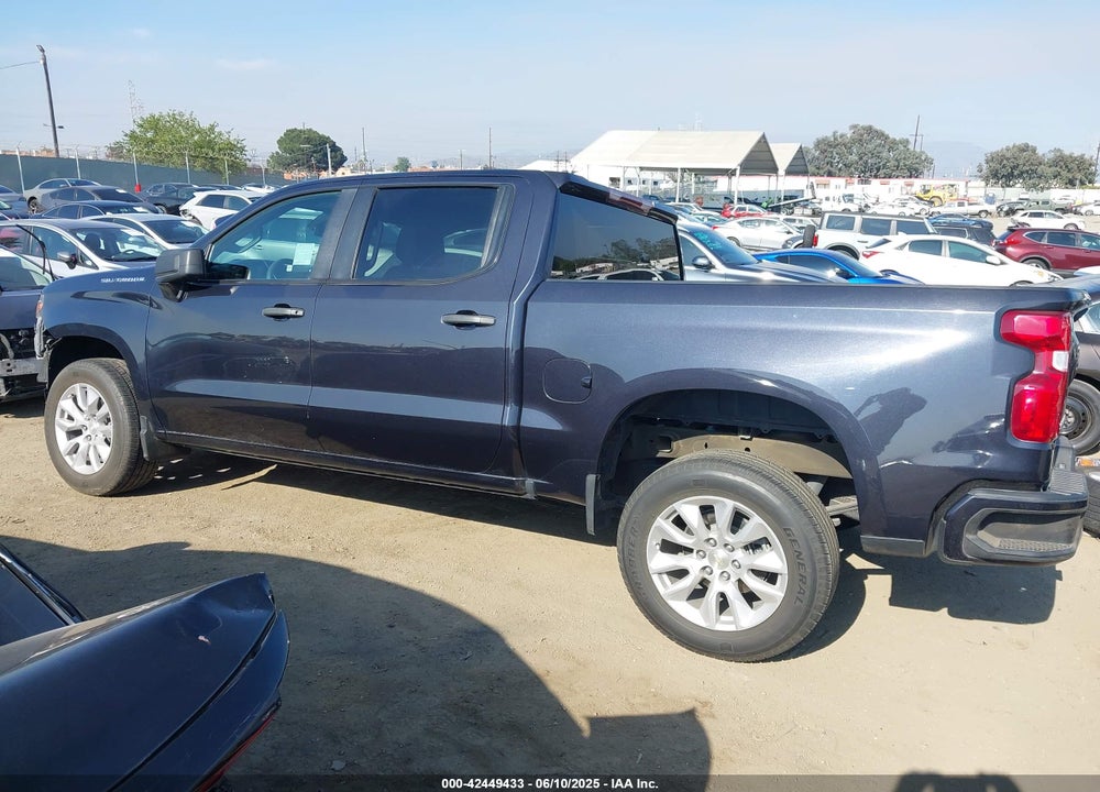 2022 CHEVROLET SILVERADO 1500 2WD SHORT BED CUSTOM VIN: 1GCPABEK9NZ529872