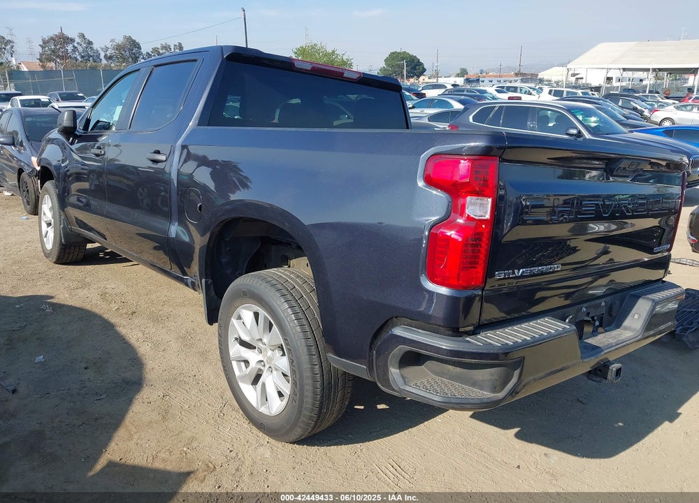 2022 CHEVROLET SILVERADO 1500 2WD SHORT BED CUSTOM VIN: 1GCPABEK9NZ529872