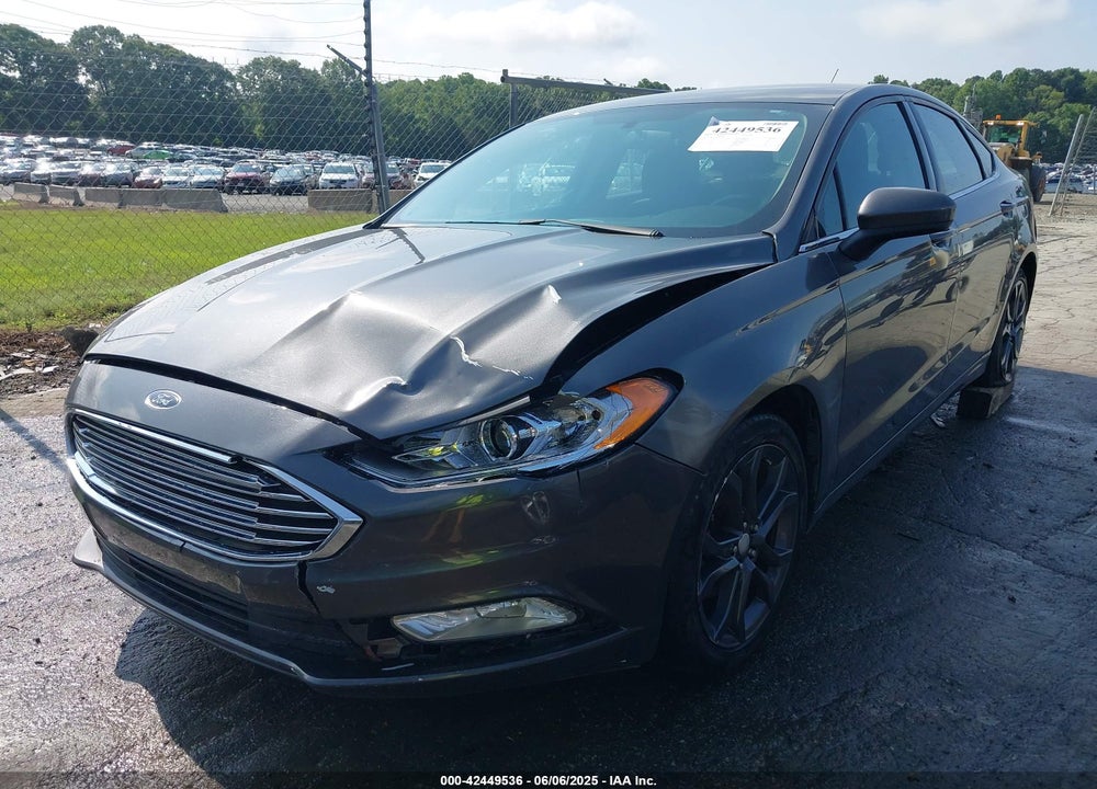 2018 FORD FUSION S VIN: 3FA6P0G78JR126624