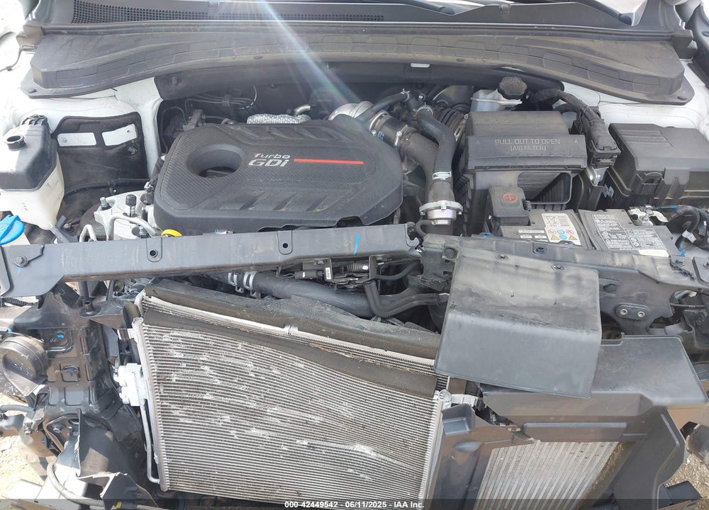 2019 HYUNDAI SANTA FE VIN: 5NMS5CAA5KH124805