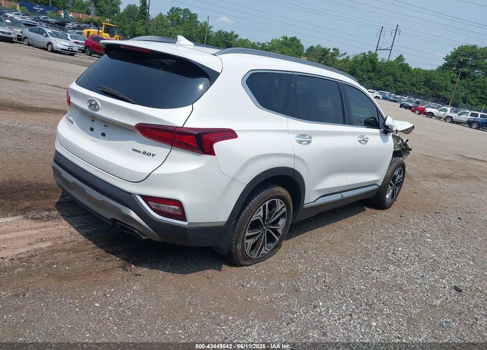 2019 HYUNDAI SANTA FE VIN: 5NMS5CAA5KH124805