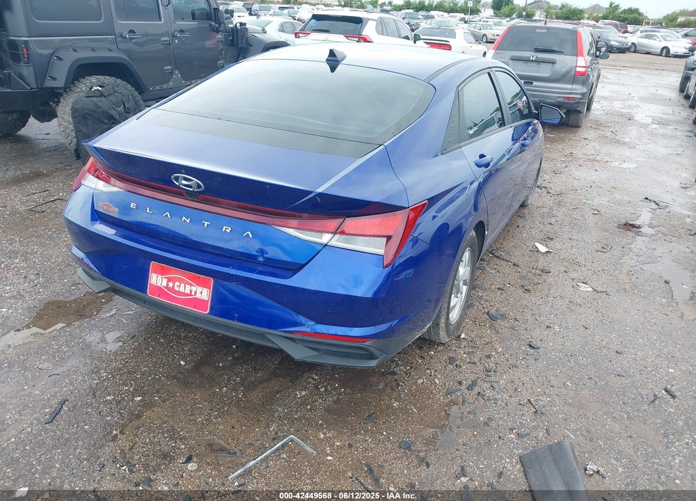 2021 HYUNDAI ELANTRA VIN: 5NPLL4AG0MH051451