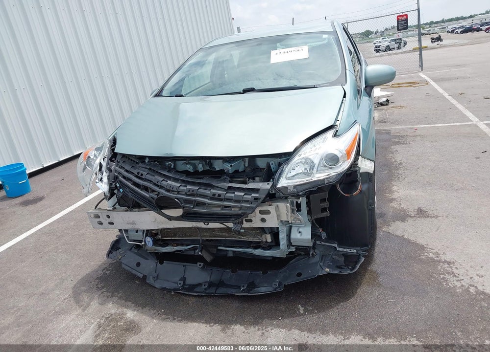 2015 TOYOTA PRIUS TWO VIN: JTDKN3DU5F1872959