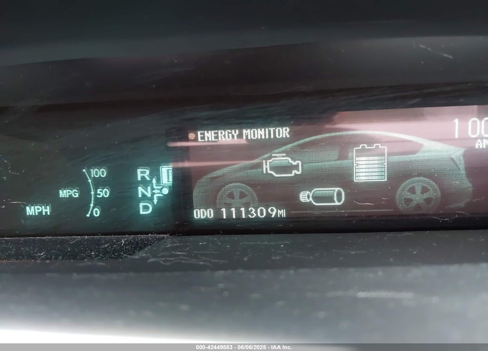 2015 TOYOTA PRIUS TWO VIN: JTDKN3DU5F1872959