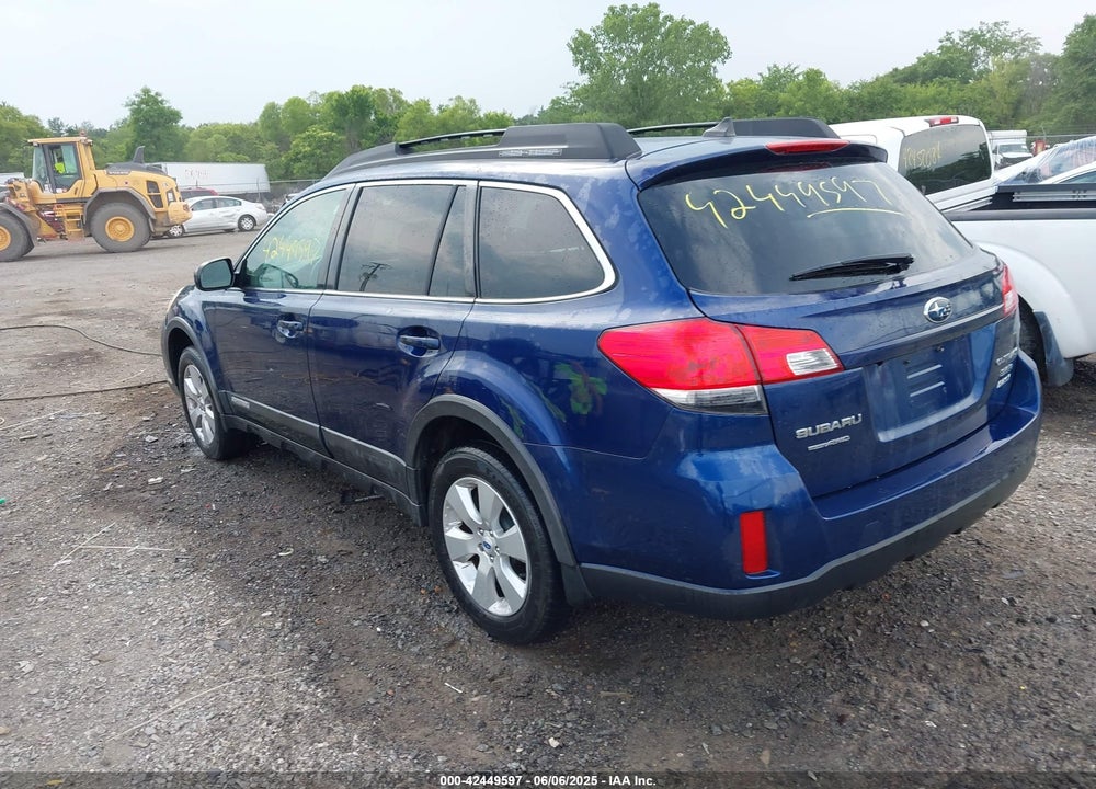 2011 SUBARU OUTBACK 2.5I LIMITED VIN: 4S4BRBKC1B3446656