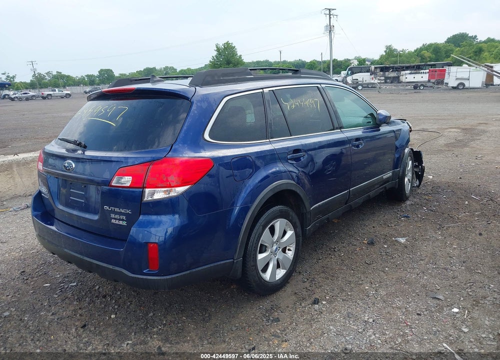 2011 SUBARU OUTBACK 2.5I LIMITED VIN: 4S4BRBKC1B3446656