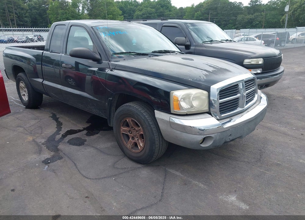 2005 DODGE DAKOTA SLT VIN: 1D7HE42K55S166266