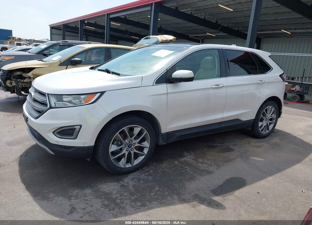 2015 FORD EDGE VIN: 2FMPK4K91FBB95587