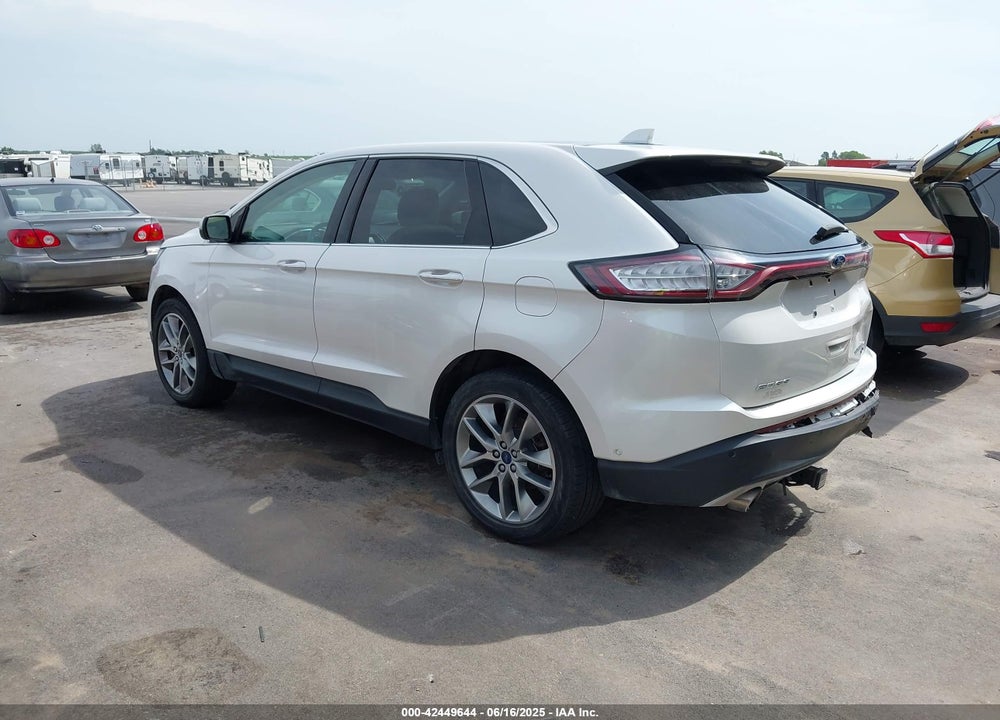 2015 FORD EDGE VIN: 2FMPK4K91FBB95587