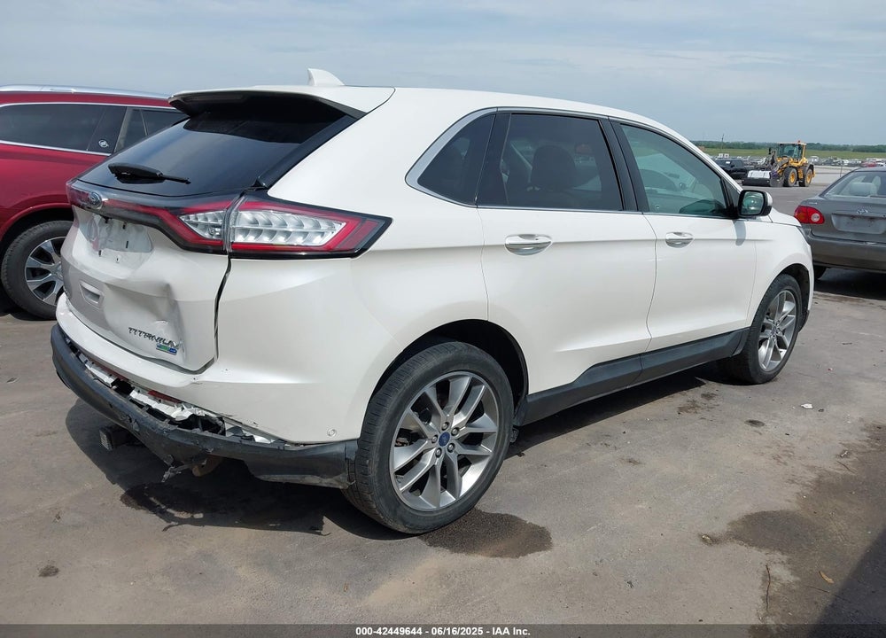 2015 FORD EDGE VIN: 2FMPK4K91FBB95587
