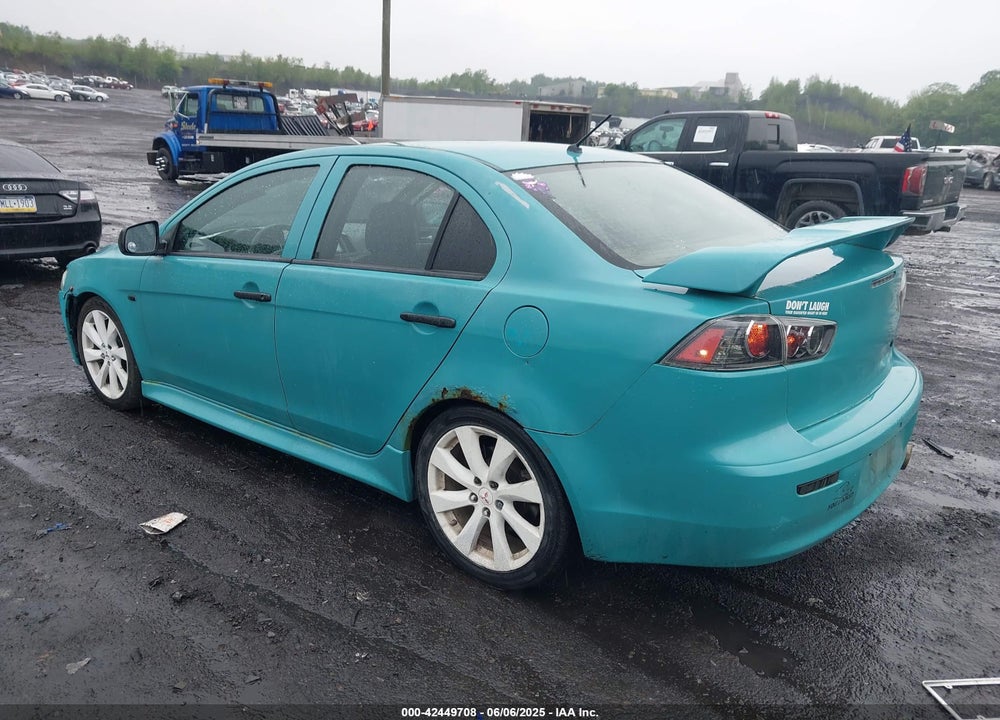 2013 MITSUBISHI LANCER GT VIN: JA32U8FW6DU022878
