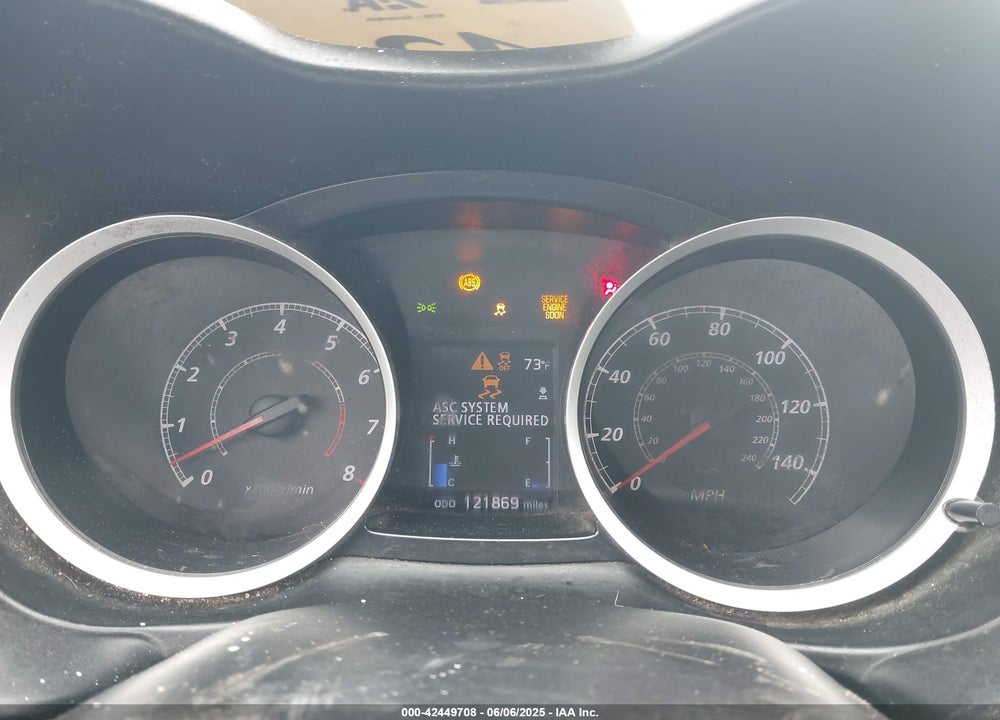 2013 MITSUBISHI LANCER GT VIN: JA32U8FW6DU022878