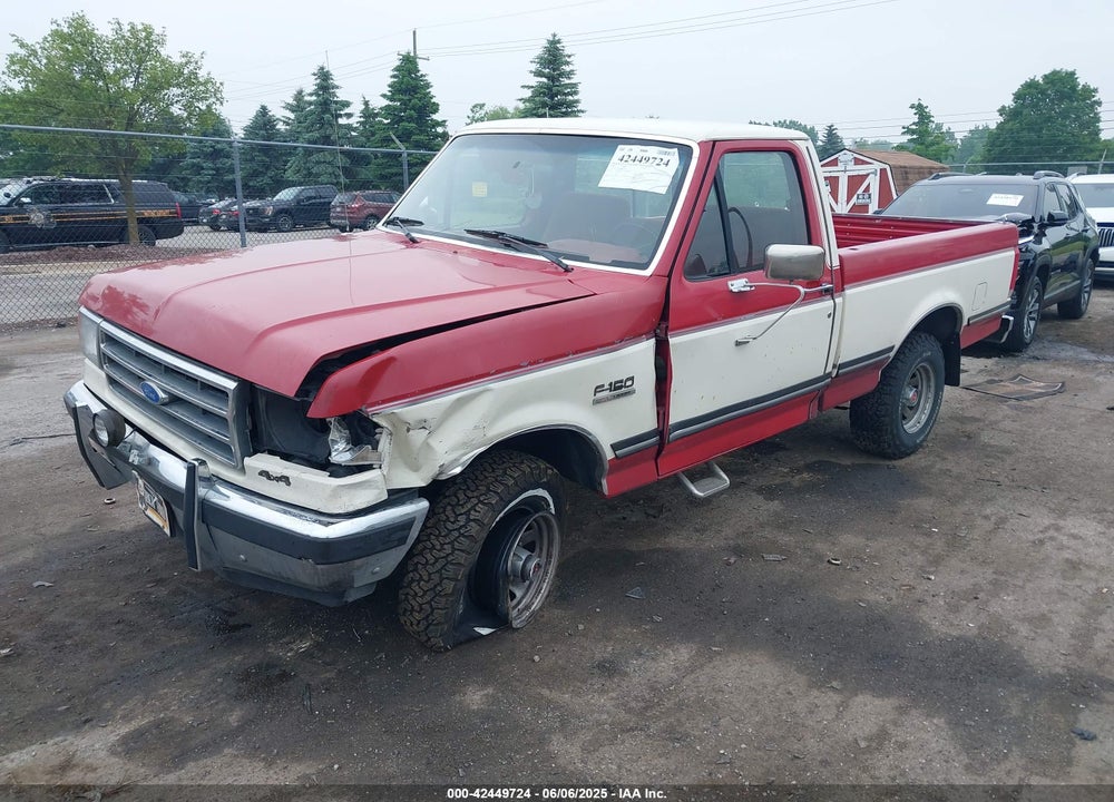 1989 FORD F150 VIN: 1FTEF14NXKKA50427