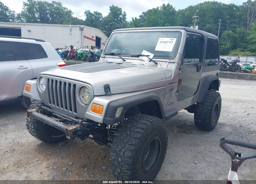 2002 JEEP WRANGLER SPORT VIN: 1J4FA49S52P717811