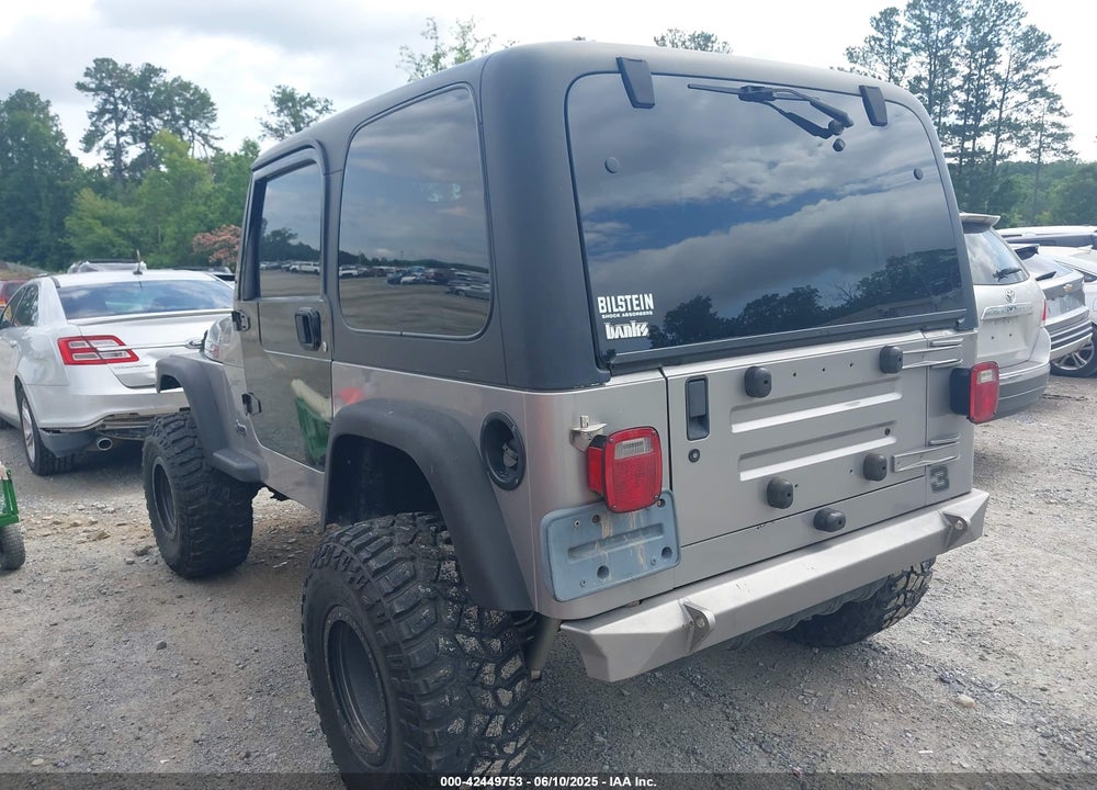 2002 JEEP WRANGLER SPORT VIN: 1J4FA49S52P717811