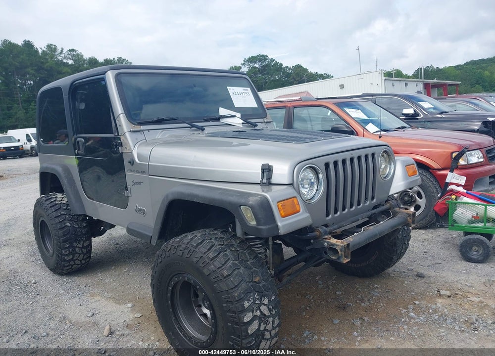 2002 JEEP WRANGLER SPORT VIN: 1J4FA49S52P717811