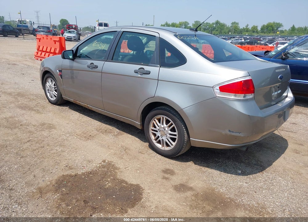 2008 FORD FOCUS VIN: 1FAHP35N98W294873