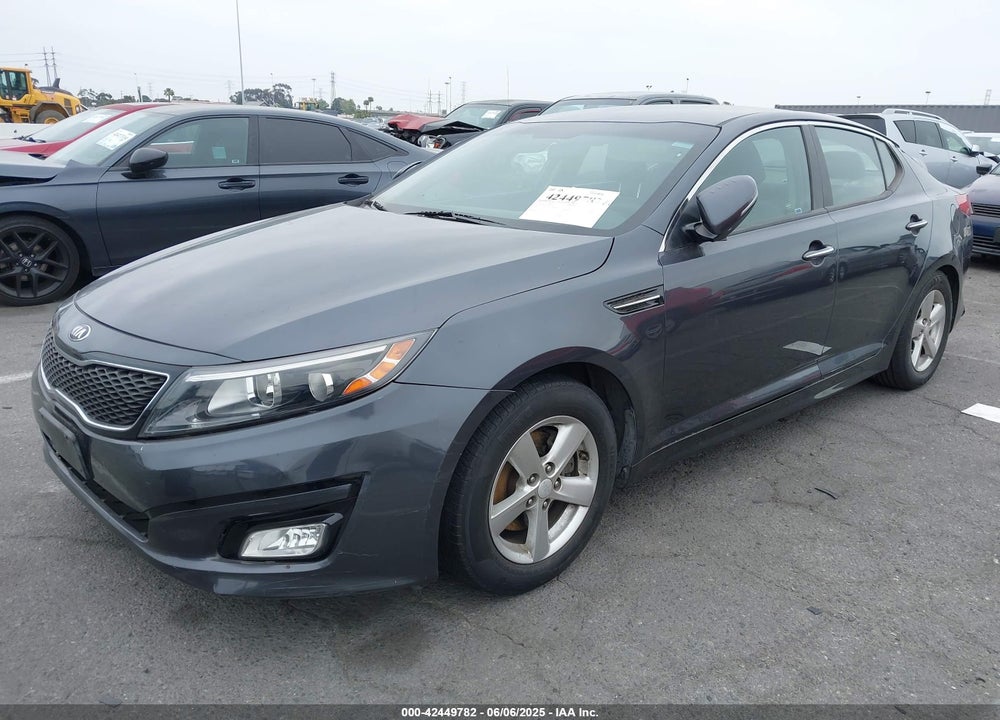 2015 KIA OPTIMA VIN: KNAGM4A74F5622213