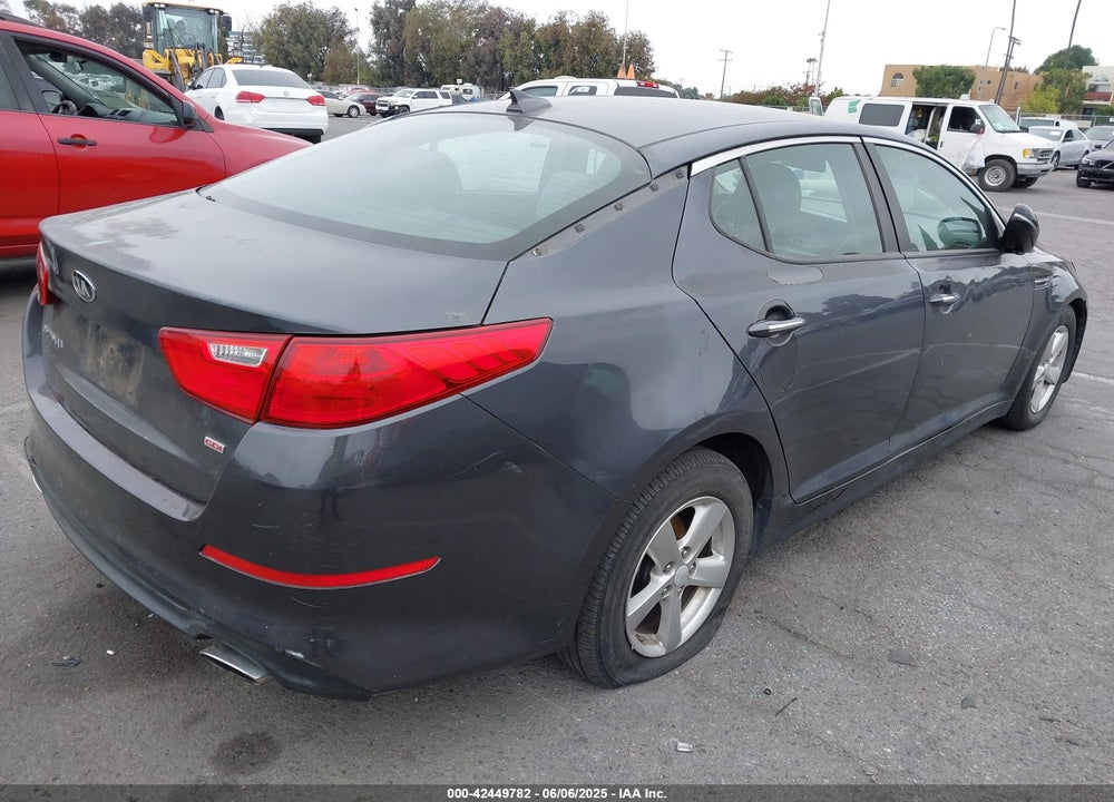 2015 KIA OPTIMA VIN: KNAGM4A74F5622213
