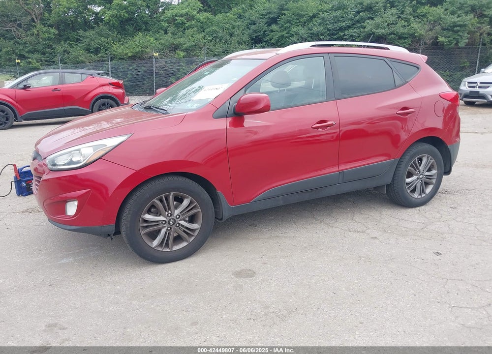 2014 HYUNDAI TUCSON VIN: KM8JU3AG7EU890207