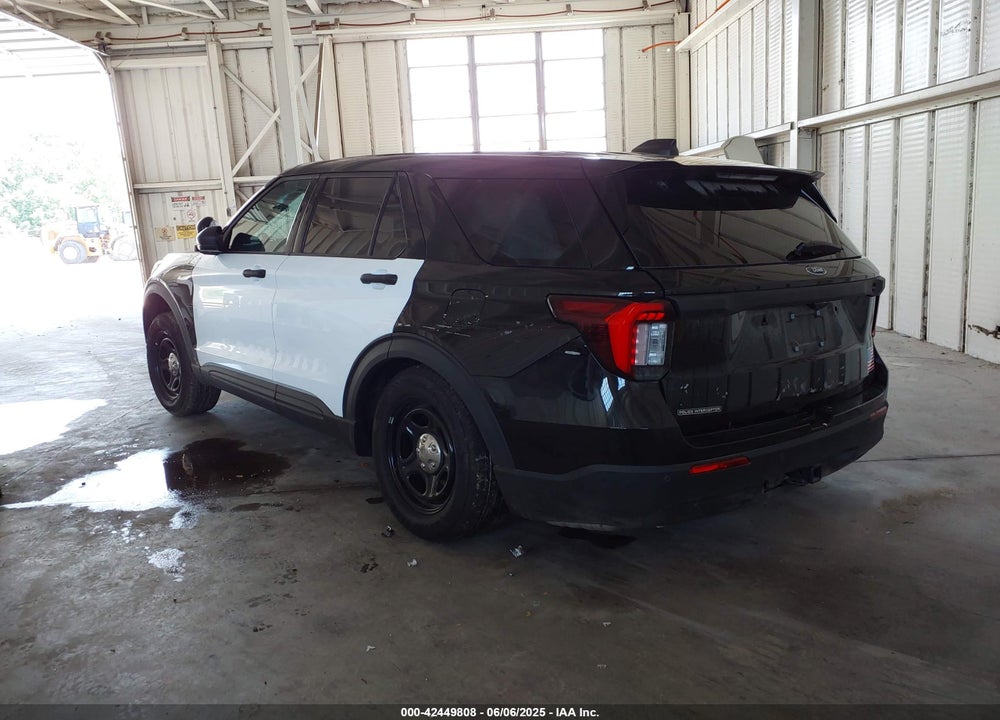 2025 FORD POLICE INTERCEPTOR VIN: 1FM5K8AB1SGA33769