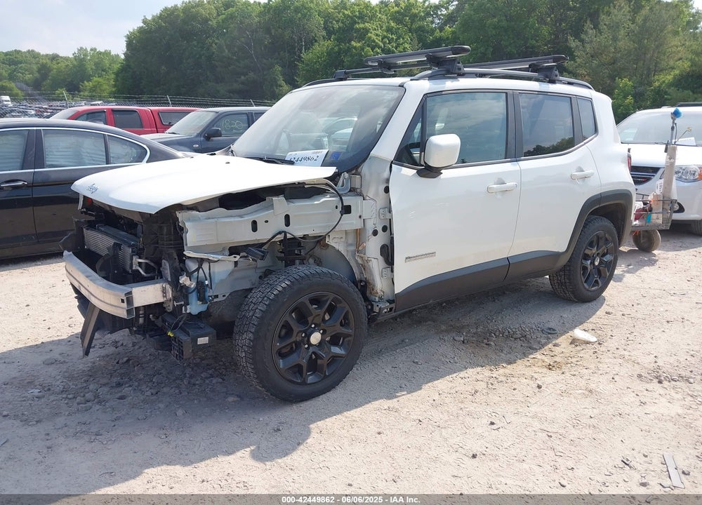 2017 JEEP RENEGADE LATITUDE 4X4 VIN: ZACCJBBB5HPF18714