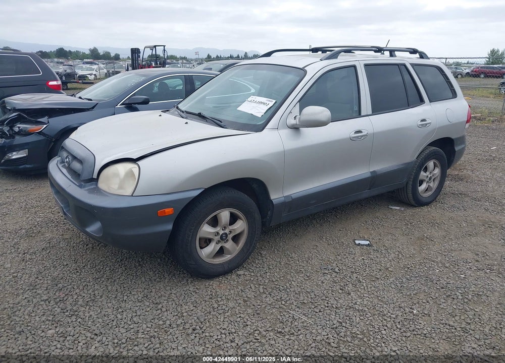 2005 HYUNDAI SANTA FE GLS/LX VIN: KM8SC13E25U877937