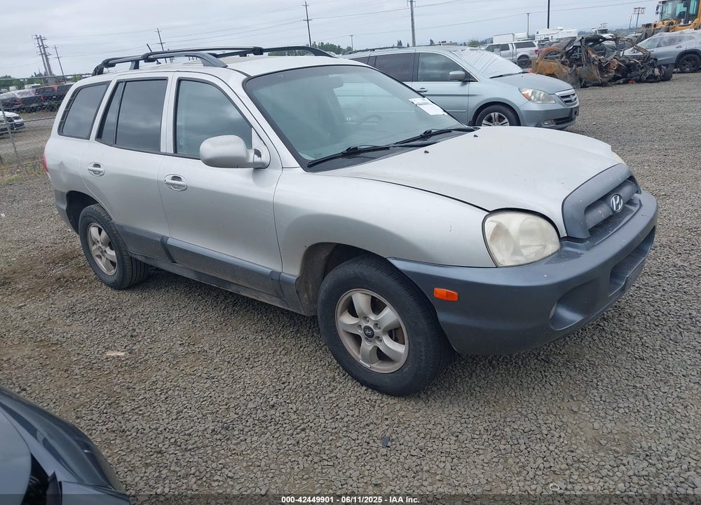 2005 HYUNDAI SANTA FE GLS/LX VIN: KM8SC13E25U877937