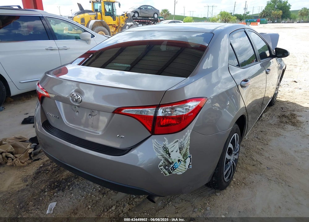 2016 TOYOTA COROLLA VIN: 2T1BURHE0GC696425