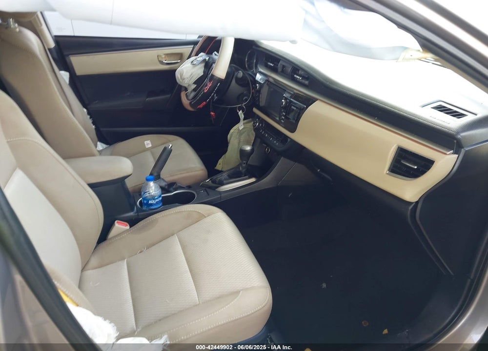2016 TOYOTA COROLLA VIN: 2T1BURHE0GC696425