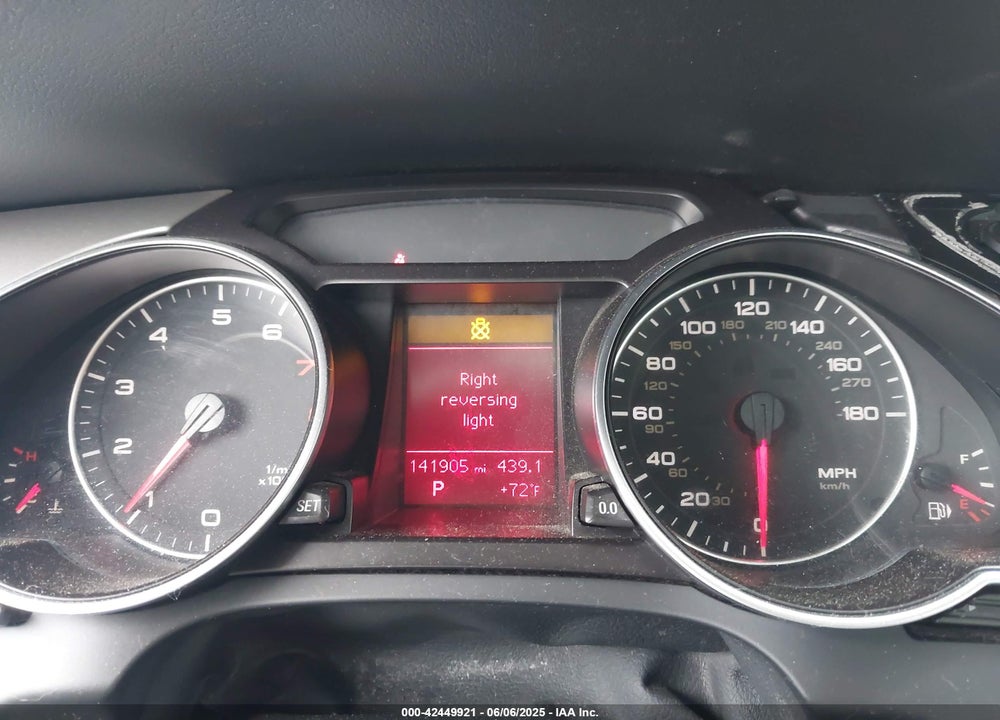 2009 AUDI A5 3.2L (A6) VIN: WAUDK78T89A028202